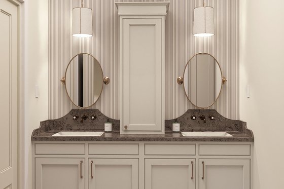 Interior - Master Bathroom for Farmhouse House Plan #455-222 - 3 bed, 2.5 bath