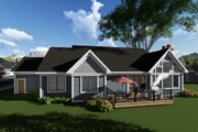 Ranch Style House Plan - 3 Beds 2.5 Baths 2328 Sq/Ft Plan #70-1274 