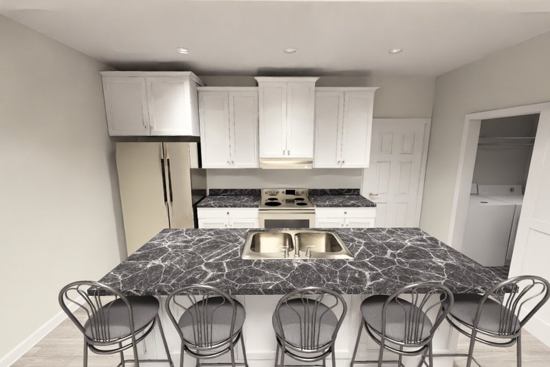 Architectural House Design - Interior - Kitchen for Cottage House Plan #513-2467 - 4 bed, 3 bath