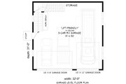 Southern Style House Plan - 0 Beds 0 Baths 992 Sq/Ft Plan #932-1264 
