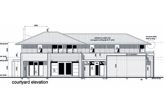 Exterior - Other Elevation 1 for Modern House Plan #496-13 - 4 bed, 2.5 bath
