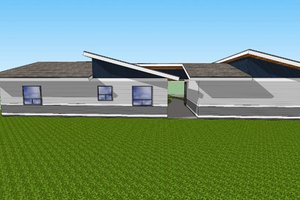 Photo 9 for Modern House Plan #518-8 - 2 bed, 1 bath