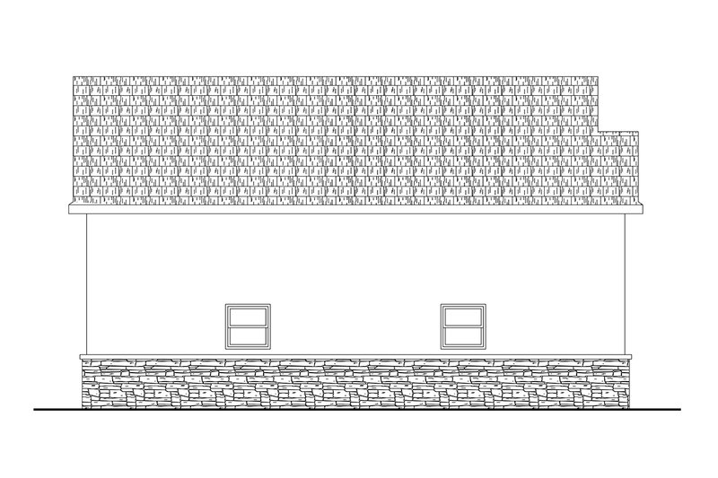 House Design - Exterior - Other Elevation for Adobe / Southwestern House Plan #124-1367, 0 bath