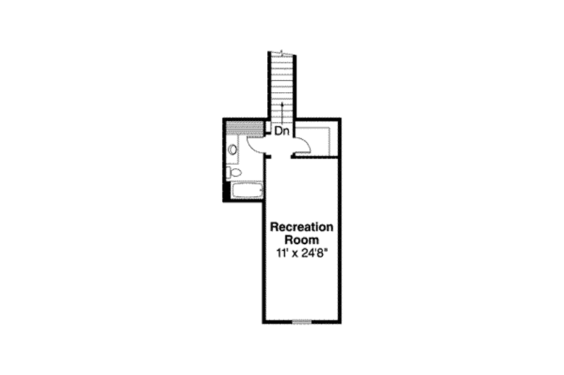 House Plan Design - Floor Plan - Upper Floor for Ranch House Plan #124-497 - 3 bed, 3 bath