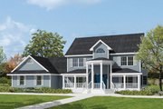 Southern Style House Plan - 4 Beds 2.5 Baths 2511 Sq/Ft Plan #57-230 