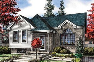 Traditional Exterior - Front Elevation Plan #138-215