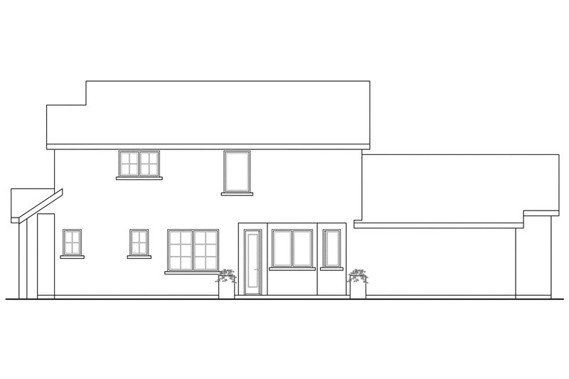 Dream House Plan - Exterior - Other Elevation 1 House Plan #124-878 - 3 bed, 2.5 bath