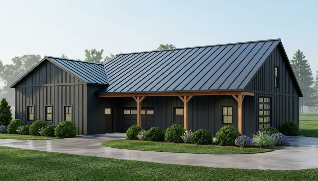 Exterior - Front Elevation 2 for Farmhouse House Plan #1064-284, 0 bath