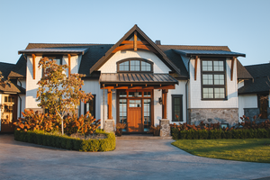 Dream House Plan - Craftsman Exterior - Front Elevation Plan #1086-10