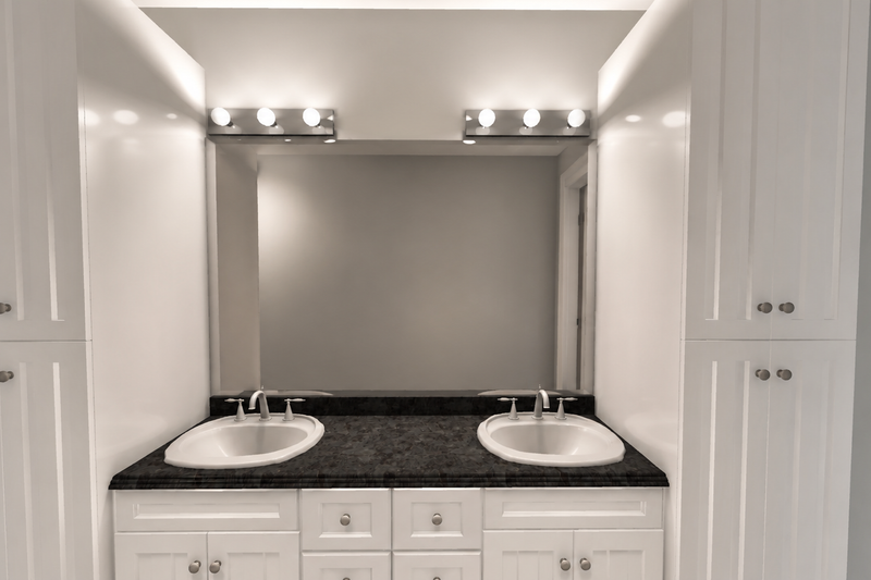 Architectural House Design - Interior - Master Bathroom for Country House Plan #1060-498 - 3 bed, 2 bath