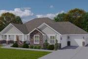 Traditional Style House Plan - 3 Beds 2.5 Baths 2343 Sq/Ft Plan #1060-141 