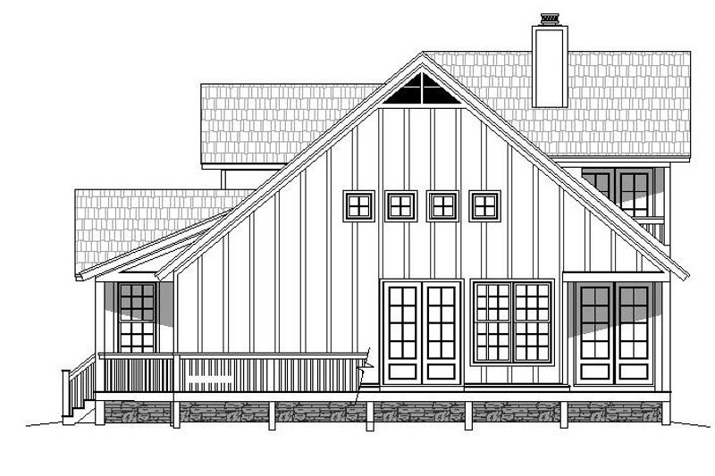 Home Plan - Exterior - Other Elevation 1 for Country House Plan #932-261 - 3 bed, 2.5 bath