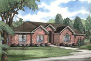 Ranch Style House Plan - 4 Beds 3 Baths 3052 Sq/Ft Plan #17-1047 