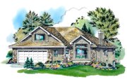 Traditional Style House Plan - 4 Beds 2 Baths 1985 Sq/Ft Plan #18-1003 
