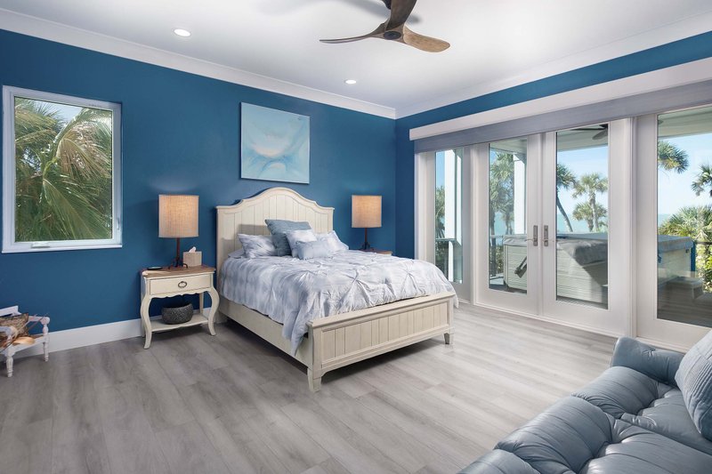 House Blueprint - Interior - Bedroom for Beach House Plan #938-115 - 3 bed, 3.5 bath