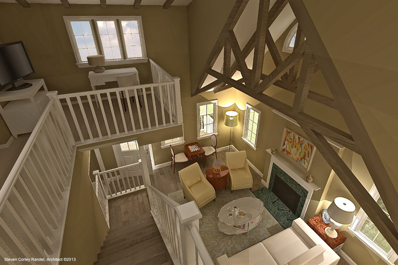 House Design - Photo 3 for Cottage House Plan #489-5 - 1 bed, 1 bath