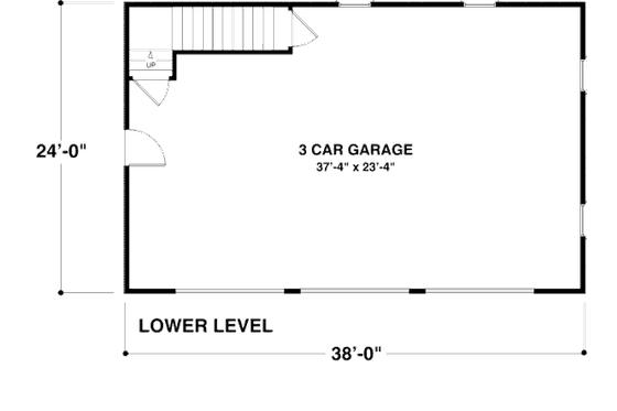 Floor Plan - Main Floor for Traditional House Plan #56-571, 0 bath