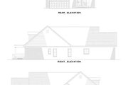 Colonial Style House Plan - 3 Beds 2 Baths 1832 Sq/Ft Plan #17-2862 