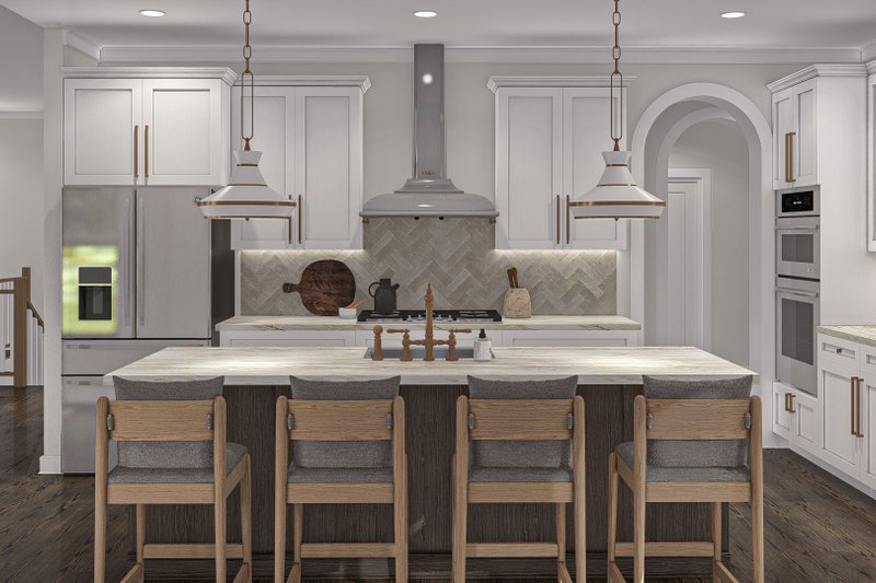 House Plan Design - Interior - Kitchen for Modern House Plan #455-448 - 2 bed, 2 bath