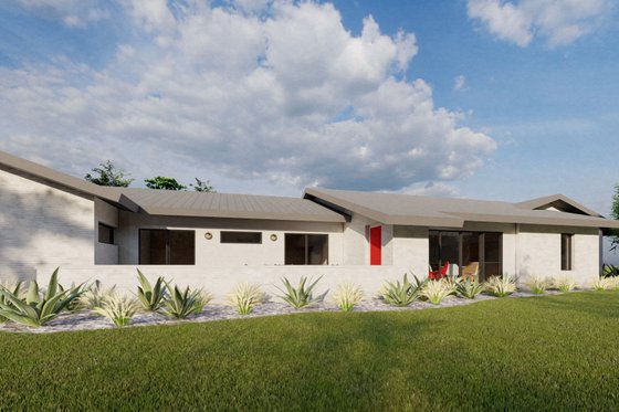 Exterior - Other Elevation for Modern House Plan #449-15 - 3 bed, 3.5 bath