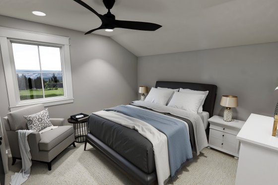 Interior - Bedroom 1 for Farmhouse House Plan #51-1260 - 3 bed, 3.5 bath