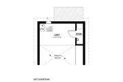 Cottage Style House Plan - 1 Beds 1 Baths 375 Sq/Ft Plan #890-9 