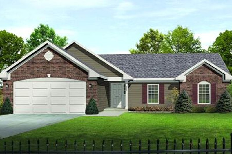 Home Plan - Traditional Exterior - Front Elevation Plan #22-521