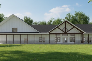 House Plan Design - Exterior - Front Elevation for Farmhouse House Plan #1109-32 - 3 bed, 3.5 bath