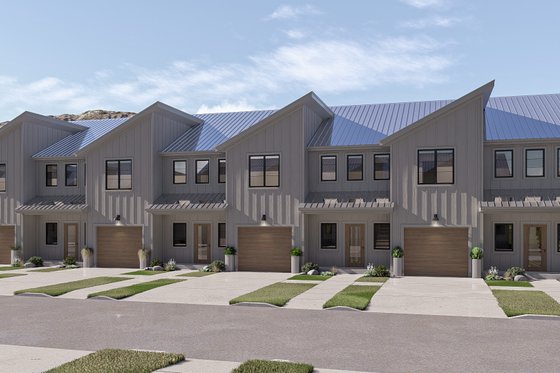 Exterior - Other Elevation for Modern House Plan #455-689 - 3 bed, 2.5 bath