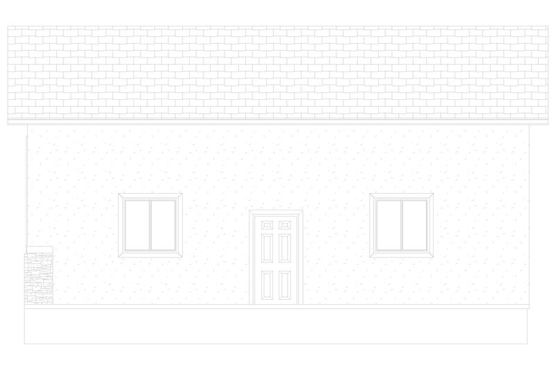 Dream House Plan - Exterior - Other Elevation 3 for Victorian House Plan #1060-77, 0 bath