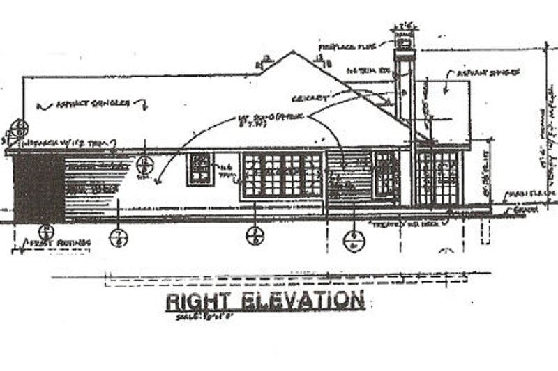 Home Plan - Exterior - Other Elevation 1 for Traditional House Plan #320-359 - 2 bed, 2 bath