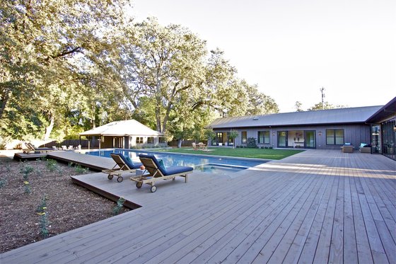 Exterior - Outdoor Living 1 for Barndominium House Plan #888-17 - 3 bed, 3.5 bath