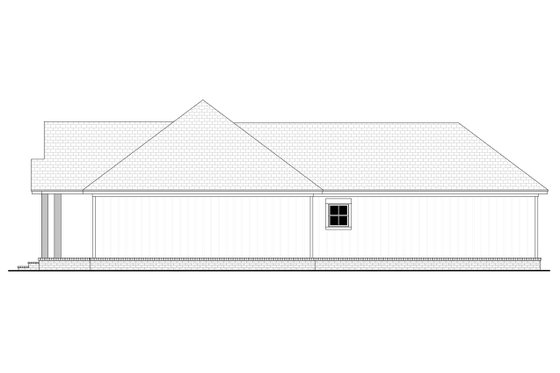 Exterior - Other Elevation 1 for Country House Plan #430-239 - 2 bed, 2 bath