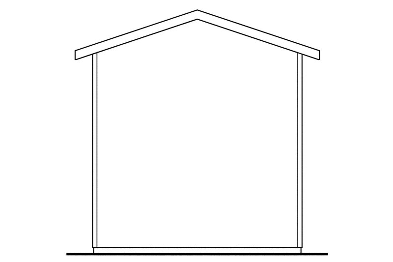 Architectural House Design - Exterior - Rear Elevation for Traditional House Plan #124-1441, 0 bath