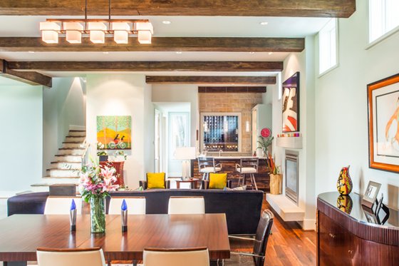 Interior - Dining Room for Contemporary House Plan #449-21 - 4 bed, 5.5 bath