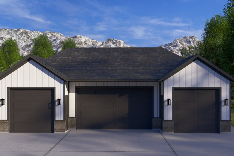 House Blueprint - Exterior - Front Elevation 6 for Traditional House Plan #1060-275, 0 bath
