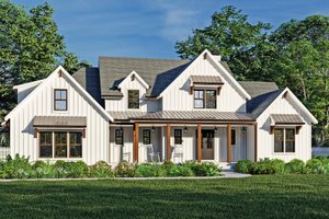 Farmhouse Exterior - Front Elevation Plan #927-1027
