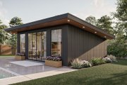 Modern Style House Plan - 0 Beds 1 Baths 600 Sq/Ft Plan #455-648 Exterior 