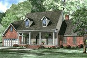 Traditional Style House Plan - 4 Beds 3 Baths 2458 Sq/Ft Plan #17-1178 