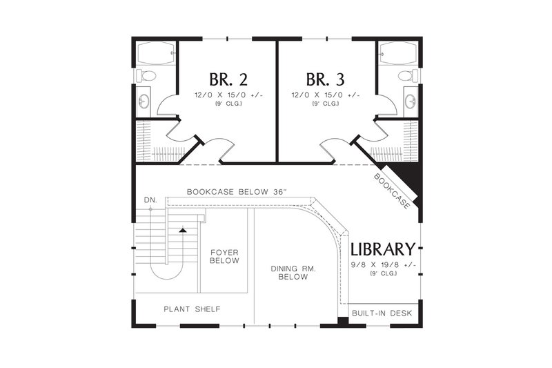 House Plan Design - 3200 square foot 3 bedroom 3 and half contemporary house plan
