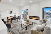 Contemporary Style House Plan - 3 Beds 2 Baths 1748 Sq/Ft Plan #1070-235 