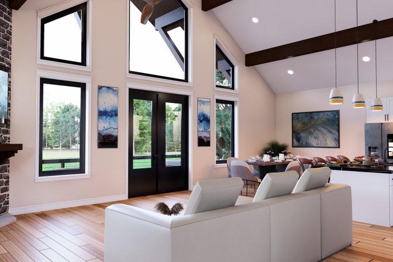 Home Plan - Interior - Family Room 1 for Country House Plan #932-1450 - 3 bed, 2.5 bath