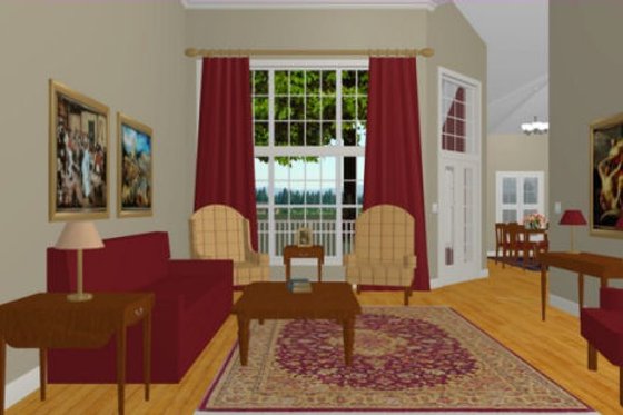 Photo 3 for Southern House Plan #56-177 - 3 bed, 2.5 bath