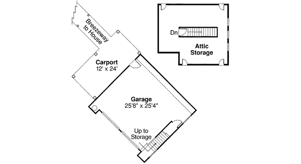 Architectural House Design - Farmhouse Floor Plan - Other Floor Plan #124-214