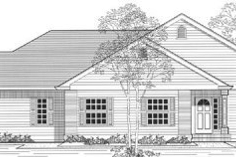 Traditional Style House Plan - 3 Beds 2 Baths 1781 Sq/Ft Plan #53-176