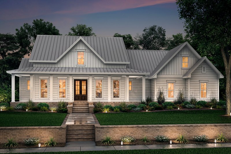 Farmhouse Style House Plan - 3 Beds 2.5 Baths 2282 Sq/Ft Plan #430 ...