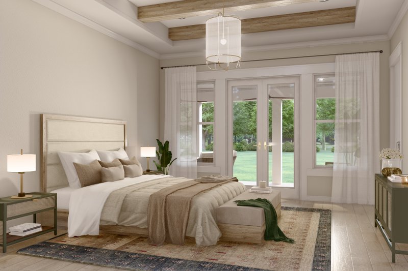 Dream House Plan - Interior - Master Bedroom for Cottage House Plan #430-263 - 3 bed, 2.5 bath