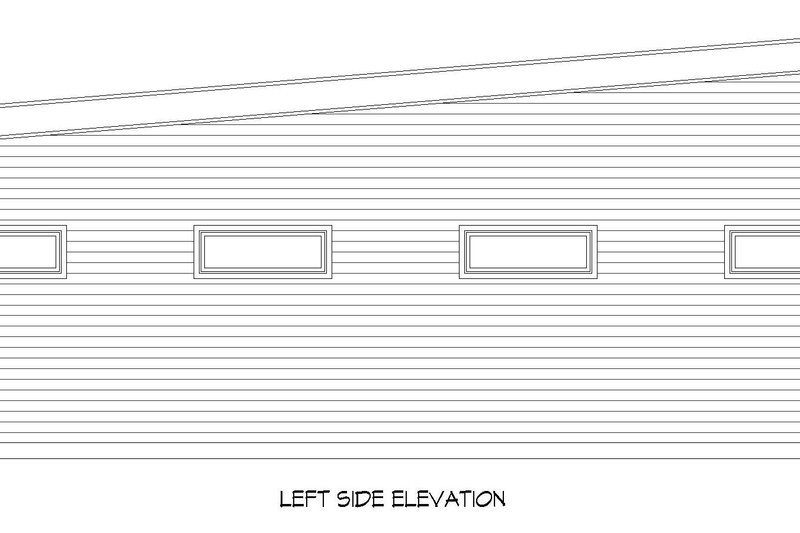 Dream House Plan - Exterior - Other Elevation for Modern House Plan #932-748, 0.5 bath