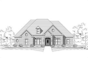Traditional Exterior - Front Elevation Plan #411-287