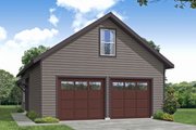 Traditional Style House Plan - 0 Beds 1 Baths 986 Sq/Ft Plan #124-1196 